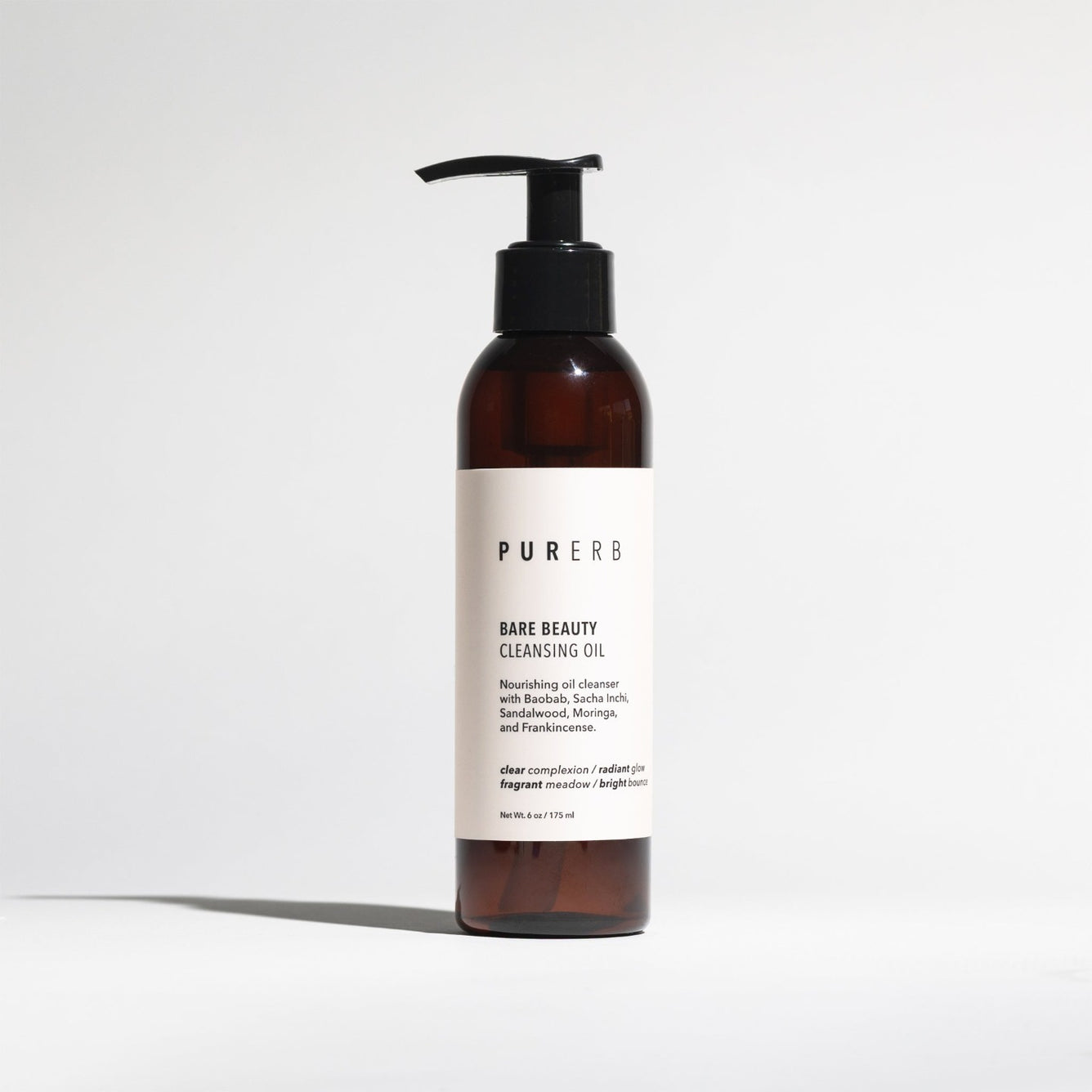 Youthful Glow Cleansing Oil - Bare Beauty's nourishing rinse-off oil with Baobab, Sacha Inchi, Sandalwood, Moringa, and Frankincense oils. Purifies, balances oil production, and nourishes for vibrant and supple skin.