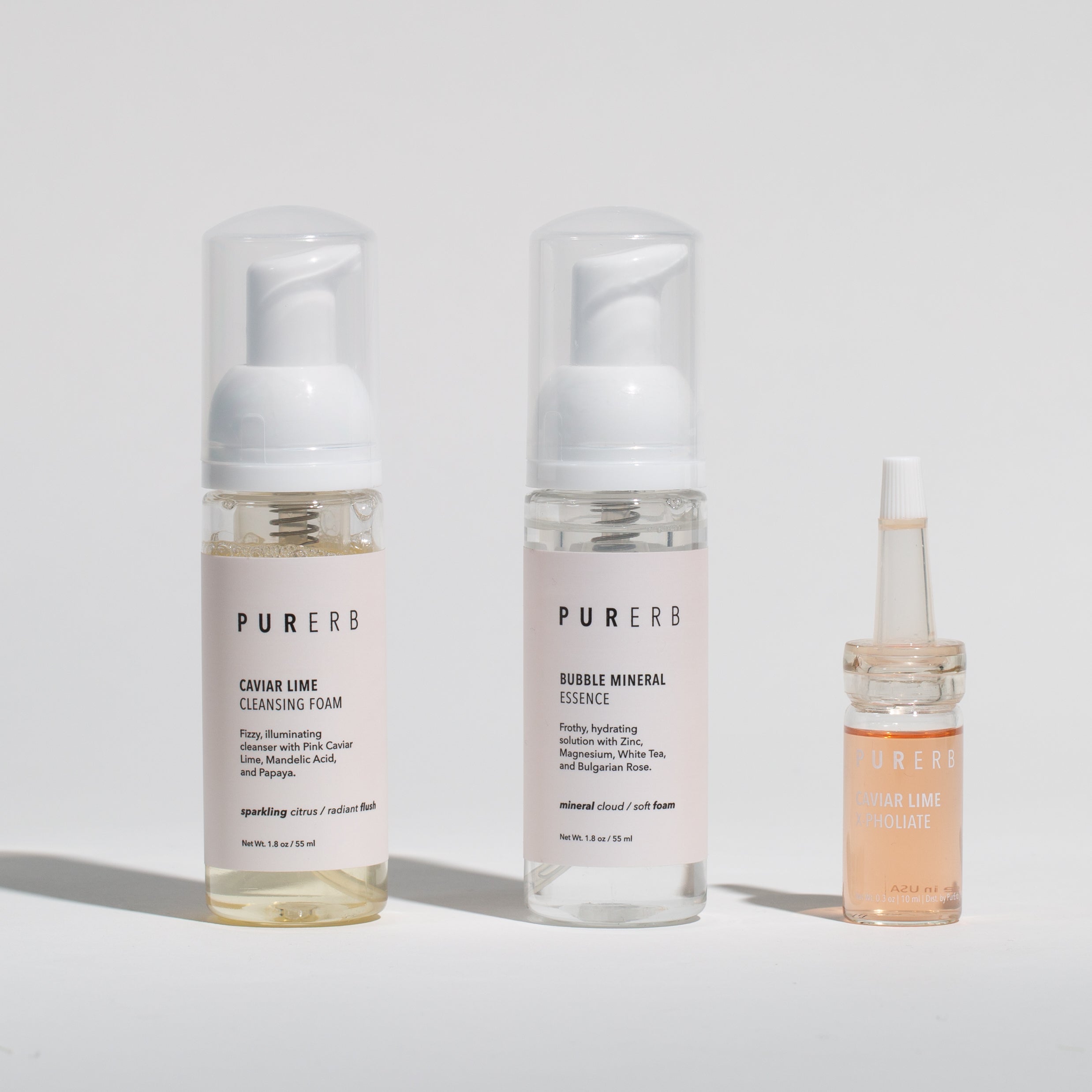Glow-Getter Exfoliating Trio: Banish Oil and Dullness. Perfect for Oily, Combination Skin. Targets Dullness, Redness, Pores, Uneven Tone, and Texture.